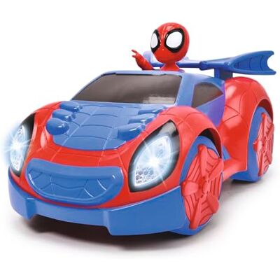 Jada Radiocommande Spidey Web Crawler, 203225000, cm 17, échelle 1:24, 1 canal, +3 ans Jada Radiocommande Spidey Web Crawler, 203225000, cm 17, échelle 1:24, 1 canal, +3 ans