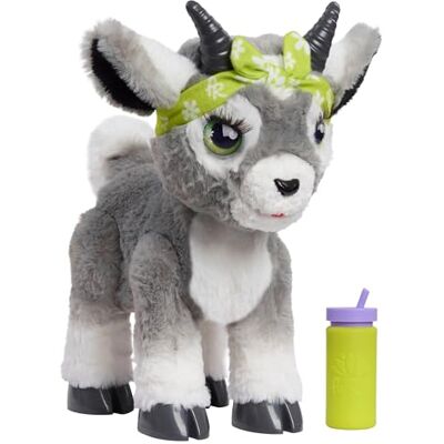 FurReal Daisy, de geit voor yoga, interactief speelgoed, 29 cm hoge pluche geit met geluidsfuncties, speelgoed voor kinderen vanaf 4 jaar van Just Play FurReal Daisy, de geit voor yoga, interactief speelgoed, 29 cm hoge pluche geit met geluidsfuncties, speelgoed voor kinderen vanaf 4 jaar van Just Play