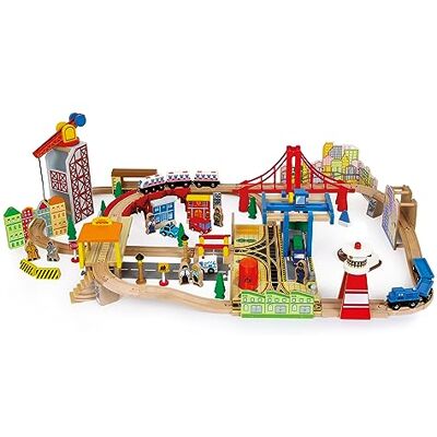 Small Foot Company 8553 – miniatuur-trekschakeling en rail – spoorweg – poort Small Foot Company 8553 – miniatuur-trekschakeling en rail – spoorweg – poort