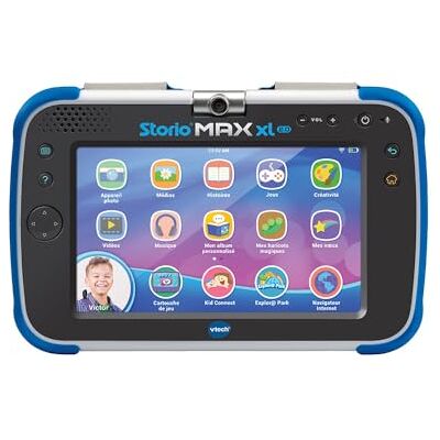 VTech . Kindertablet, 80-194675, blauw, standaard VTech . Kindertablet, 80-194675, blauw, standaard