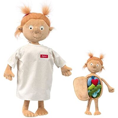Sigikid 38323 stoffen pop, Rosi, meerkleurig Sigikid 38323 stoffen pop, Rosi, meerkleurig