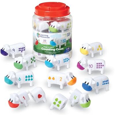 Learning Resources Snap-n-Learn tellen koeien Learning Resources Snap-n-Learn tellen koeien