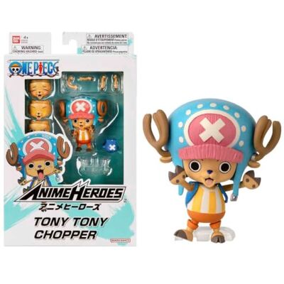 BANDAI Anime Heroes One Piece Anime Heroes figuur 17 cm Chopper 36936 meerkleurig BANDAI Anime Heroes One Piece Anime Heroes figuur 17 cm Chopper 36936 meerkleurig