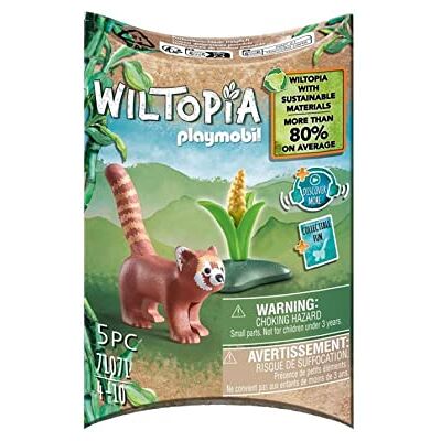 Playmobil 71071 Panda Roux Wiltopia Verzamelkaart met meer dan 80% gerecyclede of biobased materialen vanaf 4 jaar Playmobil 71071 Panda Roux Wiltopia Verzamelkaart met meer dan 80% gerecyclede of biobased materialen vanaf 4 jaar