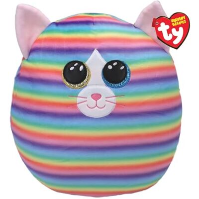Ty UK Ltd 39189 Heather Cat Squish A Boo Pluche Speelgoed, 31 cm,Veelkleurig Ty UK Ltd 39189 Heather Cat Squish A Boo Pluche Speelgoed, 31 cm,Veelkleurig