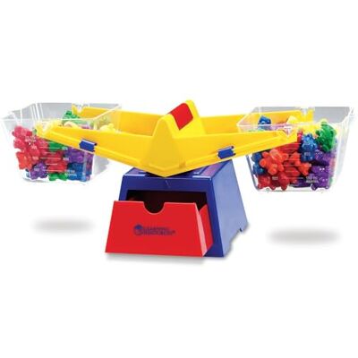 Learning Resources Elementaire weegschaal met emmers en beren om te tellen Learning Resources Elementaire weegschaal met emmers en beren om te tellen
