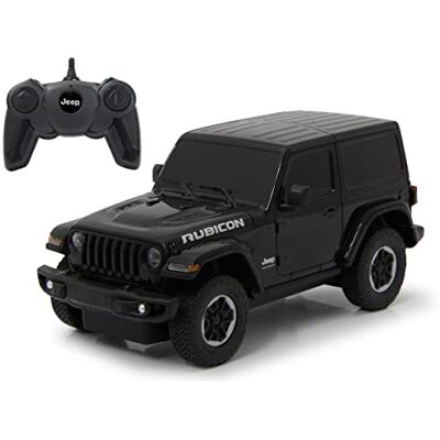 Jamara Jeep Wrangler JL 1:24 zwart 27MHz Jamara Jeep Wrangler JL 1:24 zwart 27MHz