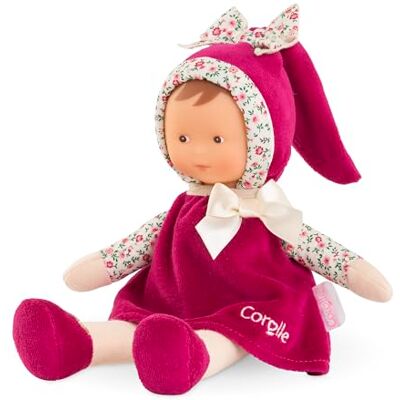 Corolle Mijn knuffeldier, Miss Rose Grenadine, 25 cm, vanaf de geboorte, 9000010190 Corolle Mijn knuffeldier, Miss Rose Grenadine, 25 cm, vanaf de geboorte, 9000010190