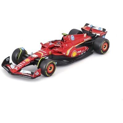 Bburago Ferrari SF-24 met helm SFR 1:43 (2024) Bburago Ferrari SF-24 met helm SFR 1:43 (2024)