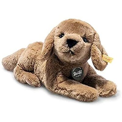 Steiff 076886 Lenny Labrador knuffeldier, 23 cm, bruin Steiff 076886 Lenny Labrador knuffeldier, 23 cm, bruin