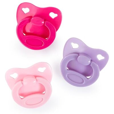 Bayer Design 79104AA set van 3 fopspenen in verschillende kleuren Bayer Design 79104AA set van 3 fopspenen in verschillende kleuren