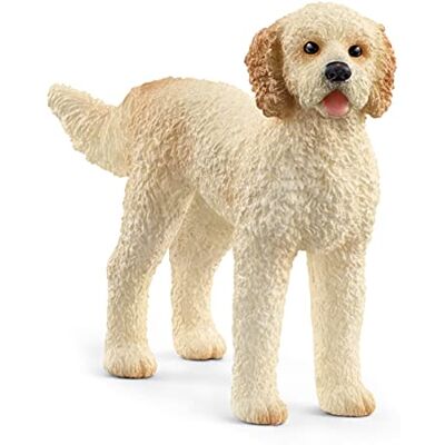 Schleich 13939 Goldendoodle Farm World speelgoed voor kinderen van 3 tot 8 jaar Schleich 13939 Goldendoodle Farm World speelgoed voor kinderen van 3 tot 8 jaar