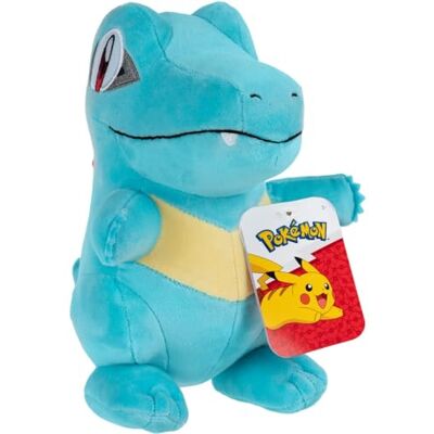 Pokémon Pokemon Totodile Pokemon Pluche 2022, 20 cm, met officiële licentie Pokémon Pokemon Totodile Pokemon Pluche 2022, 20 cm, met officiële licentie