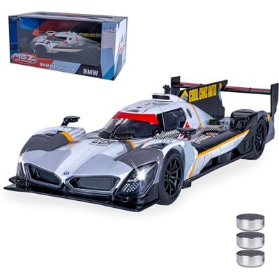 Jamara 402631 BMW M Hybrid V8 Diecast 1:24 met knoopcellen, miniatuurspeelgoed voor kinderen, cadeau-idee voor kinderen Jamara 402631 BMW M Hybrid V8 Diecast 1:24 met knoopcellen, miniatuurspeelgoed voor kinderen, cadeau-idee voor kinderen