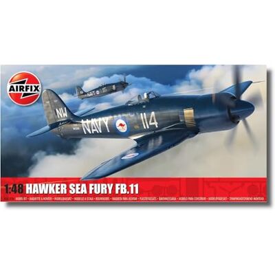 Airfix Hawker Sea Fury FB.II Modelbouwset Airfix Hawker Sea Fury FB.II Modelbouwset
