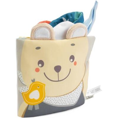 Chicco Zacht boekspel, met vele activiteiten, kinderspel met afbeeldingen in kleur en zwart-wit, met haak voor kinderwagen, wandelspel, verschillende stoffen, 0 maanden + Chicco Zacht boekspel, met vele activiteiten, kinderspel met afbeeldingen in kleur en zwart-wit, met haak voor kinderwagen, wandelspel, verschillende stoffen, 0 maanden +