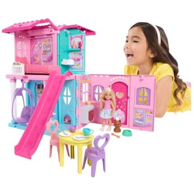 Barbie aufklappbares Chelsea Pop-Up-Haus Barbie aufklappbares Chelsea Pop-Up-Haus