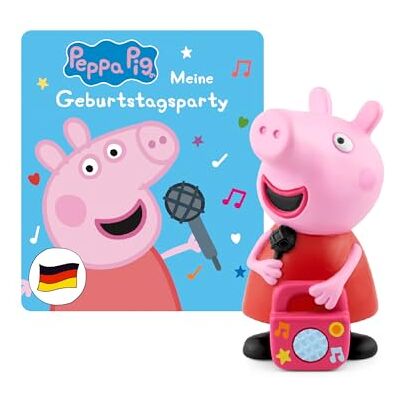 tonies Luisterfiguur voor Toniebox, Peppa Pig mijn verjaardagsfeest, audiospel voor kinderen vanaf 3 jaar, speeltijd ca. 43 minuten tonies Luisterfiguur voor Toniebox, Peppa Pig mijn verjaardagsfeest, audiospel voor kinderen vanaf 3 jaar, speeltijd ca. 43 minuten