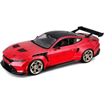 Maisto 1:18 Ford Mustang GTD 2025 rood Maisto 1:18 Ford Mustang GTD 2025 rood