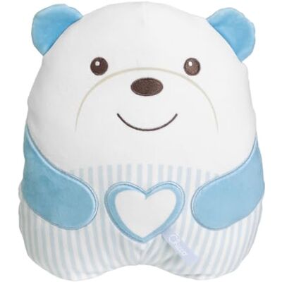Chicco Meditatiebeer, zacht elektronisch pluche voor kinderen, zachte vulling, 20 minuten ontspannende en meditatieve muziek, zacht licht, machinewasbaar, 0 maanden +, blauw Chicco Meditatiebeer, zacht elektronisch pluche voor kinderen, zachte vulling, 20 minuten ontspannende en meditatieve muziek, zacht licht, machinewasbaar, 0 maanden +, blauw