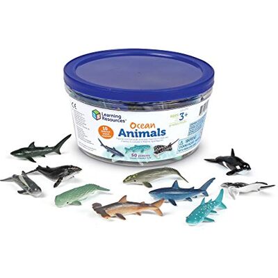 Learning Resources Zeedieren te tellen (set van 50) Learning Resources Zeedieren te tellen (set van 50)