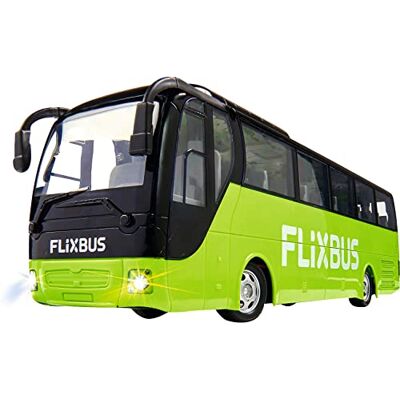 Carson 500907342 FlixBus 2,4 GHz – 100% rijklaar – speelgoedbus, op afstand bestuurbare bus, RC bus voor kinderen vanaf 8 jaar, rijtijd ca. 60 min, meerkleurig Carson 500907342 FlixBus 2,4 GHz – 100% rijklaar – speelgoedbus, op afstand bestuurbare bus, RC bus voor kinderen vanaf 8 jaar, rijtijd ca. 60 min, meerkleurig