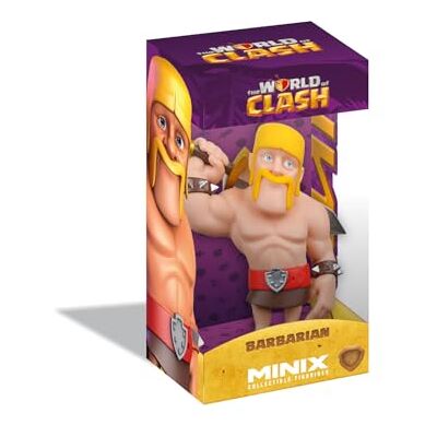 MINIX World of Clash Barbarian speelfiguur om te verzamelen voor fans MINIX World of Clash Barbarian speelfiguur om te verzamelen voor fans