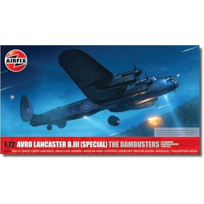 Airfix Avro Lancaster B.III (Special) "The Dambusters" modelbouwset Airfix Avro Lancaster B.III (Special) "The Dambusters" modelbouwset
