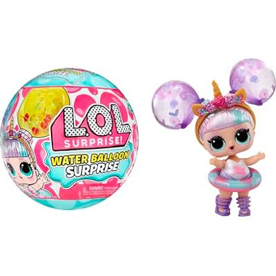 L.O.L. Surprise! Water Balloon Surprise poppen in gelimiteerde oplage met haar in de vorm van waterballonnen, inclusief ballonnen met glitter en waterschelpen, voor 3 jaar en ouder L.O.L. Surprise! Water Balloon Surprise poppen in gelimiteerde oplage met haar in de vorm van waterballonnen, inclusief ballonnen met glitter en waterschelpen, voor 3 jaar en ouder