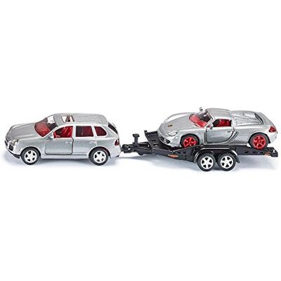 Siku 2544 Auto Met Trailer 1:50 Siku 2544 Auto Met Trailer 1:50