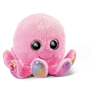 NICI 46969 Glubschis: De Originele Knuffel Octopus Poli 22 cm Zeedier pluche speelgoed voor knuffelliefhebbers, Roze knuffeldier met grote glitterogen om te knuffelen & spelen NICI 46969 Glubschis: De Originele Knuffel Octopus Poli 22 cm Zeedier pluche speelgoed voor knuffelliefhebbers, Roze knuffeldier met grote glitterogen om te knuffelen & spelen
