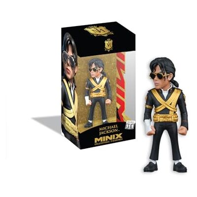 MINIX BANDAI Verzamelfiguur 12 cm Michael Jackson 10K Verzamelobjecten voor tentoonstelling Cadeau-idee Speelgoed voor kinderen en volwassenen Muziekfans (MN18895) MINIX BANDAI Verzamelfiguur 12 cm Michael Jackson 10K Verzamelobjecten voor tentoonstelling Cadeau-idee Speelgoed voor kinderen en volwassenen Muziekfans (MN18895)