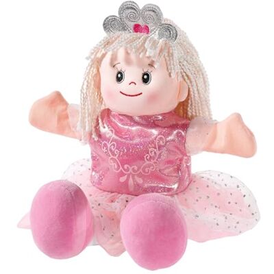 Heunec 395077 pluche dier pop prinses roze Heunec 395077 pluche dier pop prinses roze