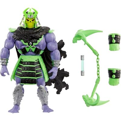 Masters of the Universe Motu Origins HTH14 Turtles of Grayskull Skeletor Teenage Mutant Ninja Crossover met accessoires Masters of the Universe Motu Origins HTH14 Turtles of Grayskull Skeletor Teenage Mutant Ninja Crossover met accessoires