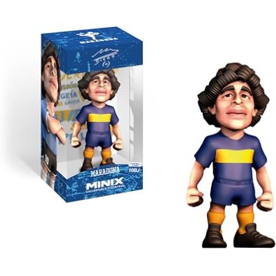 MINIX Bandai Football Legend #10BJ Maradona Maradona Boca Juniors Verzamelfiguur 12 cm MINIX Bandai Football Legend #10BJ Maradona Maradona Boca Juniors Verzamelfiguur 12 cm