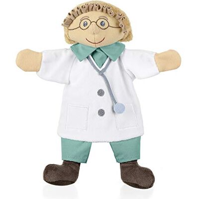Sterntaler Dokterspop, ideaal voor theater en rollenspel, 28 x 27 x 10 cm, meerkleurig Sterntaler Dokterspop, ideaal voor theater en rollenspel, 28 x 27 x 10 cm, meerkleurig