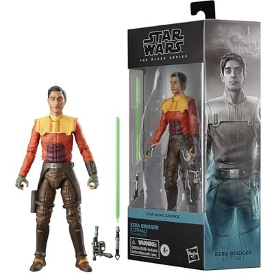Star Wars Hasbro The Black Series, Ezra Bridger (Lothal), actiefiguur geïnspireerd op de serie: Ahsoka, 15 cm Star Wars Hasbro The Black Series, Ezra Bridger (Lothal), actiefiguur geïnspireerd op de serie: Ahsoka, 15 cm