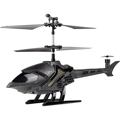 FLYBOTIC Sky Cheetah Helikopter met afstandsbediening 24 cm Gebruik binnenshuis Infrarood 3-kanaals stuurspeelgoed Zwarte helikopter Vanaf 10 jaar FLYBOTIC Sky Cheetah Helikopter met afstandsbediening 24 cm Gebruik binnenshuis Infrarood 3-kanaals stuurspeelgoed Zwarte helikopter Vanaf 10 jaar