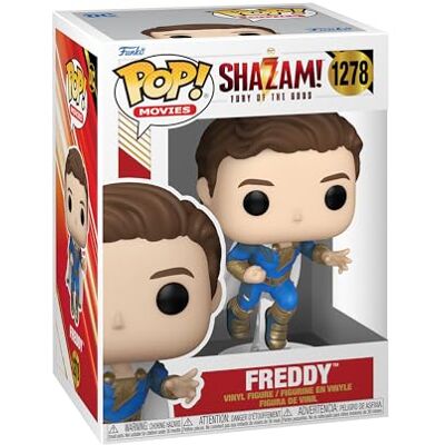 Funko Pop! Movies: Shazam 2 Freddy Vinyl figuur om te verzamelen Cadeau-idee Officiële Producten Speelgoed voor Kinderen en Volwassenen Filmfans Funko Pop! Movies: Shazam 2 Freddy Vinyl figuur om te verzamelen Cadeau-idee Officiële Producten Speelgoed voor Kinderen en Volwassenen Filmfans