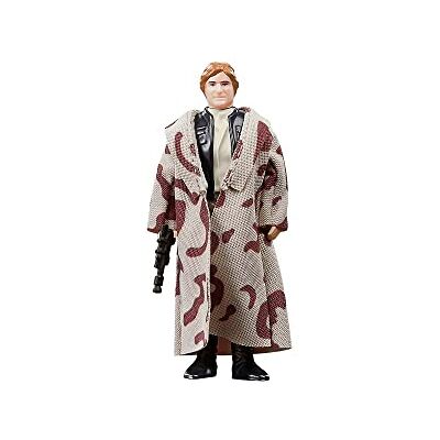 Star Wars Hasbro Retro Collection, Han Solo (Endor), The Return of the Jedi, verzamelfiguur, 9,5 cm schaal, vanaf 4 jaar, F7276, meerkleurig Star Wars Hasbro Retro Collection, Han Solo (Endor), The Return of the Jedi, verzamelfiguur, 9,5 cm schaal, vanaf 4 jaar, F7276, meerkleurig