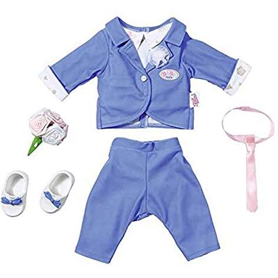 BABY born 826874 Boutique Deluxe Bruid 43 cm, meerkleurig BABY born 826874 Boutique Deluxe Bruid 43 cm, meerkleurig