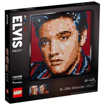 Lego Kunst Elvis Presley? ?The King? Lego Kunst Elvis Presley? ?The King?