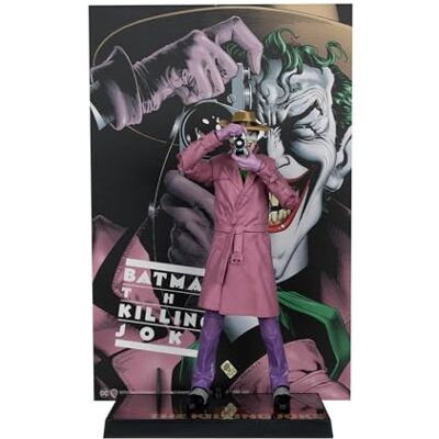McFarlane DC Multiverse Cover Recreations Figuur The Joker Batman The Killing Joke, Gold Label, 18 cm McFarlane DC Multiverse Cover Recreations Figuur The Joker Batman The Killing Joke, Gold Label, 18 cm