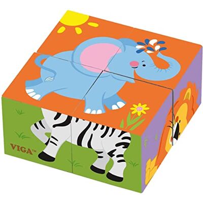 VIGA New Classic Toys boerderijdieren, educatief imitatiespel voor kinderen VIGA New Classic Toys boerderijdieren, educatief imitatiespel voor kinderen
