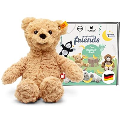 tonies Toniebox, Steiff Soft Cuddly Friends luisterfiguren met audiospel Jimmy Beer audiospel met liedjes voor kinderen vanaf 3 jaar speeltijd ca. 70 minuten tonies Toniebox, Steiff Soft Cuddly Friends luisterfiguren met audiospel Jimmy Beer audiospel met liedjes voor kinderen vanaf 3 jaar speeltijd ca. 70 minuten