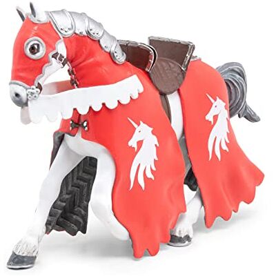 Papo -39781 – paard van de ridder eenhoorn met de speer – het middeleeuwse – fantasie – figuur om te verzamelen – handbeschilderd figuur – voor kinderen – meisjes en jongens – vanaf 3 jaar Papo -39781 – paard van de ridder eenhoorn met de speer – het middeleeuwse – fantasie – figuur om te verzamelen – handbeschilderd figuur – voor kinderen – meisjes en jongens – vanaf 3 jaar