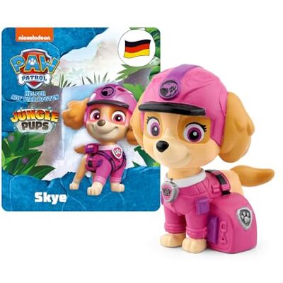 tonies Hoorfiguren voor Toniebox, Paw Patrol Jungle Pups Skye, audiospel met 3 verhalen voor kinderen vanaf 3 jaar, speeltijd ca. 45 minuten tonies Hoorfiguren voor Toniebox, Paw Patrol Jungle Pups Skye, audiospel met 3 verhalen voor kinderen vanaf 3 jaar, speeltijd ca. 45 minuten