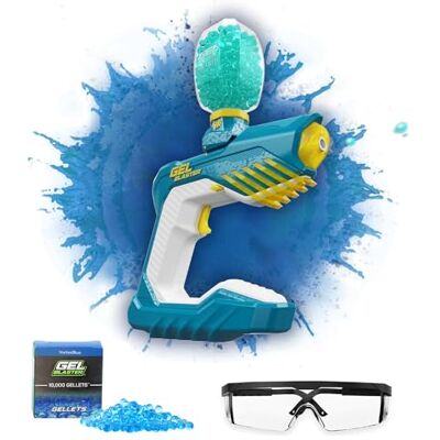 Gel Blaster Piranha De Originele , Zeer Krachtige Gel Bal Blaster, Uitgebreid 30 Meter Bereik Blaster voor Buitenspelen & Zwembad Speelgoed Leeftijden 14+ Gel Blaster Piranha De Originele , Zeer Krachtige Gel Bal Blaster, Uitgebreid 30 Meter Bereik Blaster voor Buitenspelen & Zwembad Speelgoed Leeftijden 14+