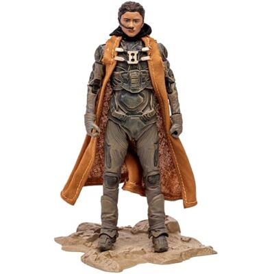 McFarlane Toys Dune: Part Two Chani actiefiguur 17,8 cm ongelooflijk gedetailleerde Fremen Warrior met ultra articulatie, crysknife en verzamelkunstkaart McFarlane Toys Dune: Part Two Chani actiefiguur 17,8 cm ongelooflijk gedetailleerde Fremen Warrior met ultra articulatie, crysknife en verzamelkunstkaart