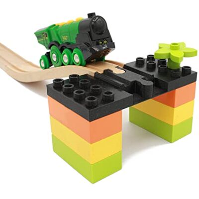 locorico Adapters Compatibel met Brio Duplo (1 Plaat) locorico Adapters Compatibel met Brio Duplo (1 Plaat)